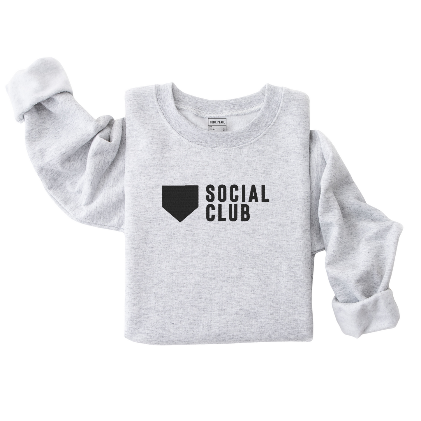 Home Plate Social Club Embroidered Sweatshirt