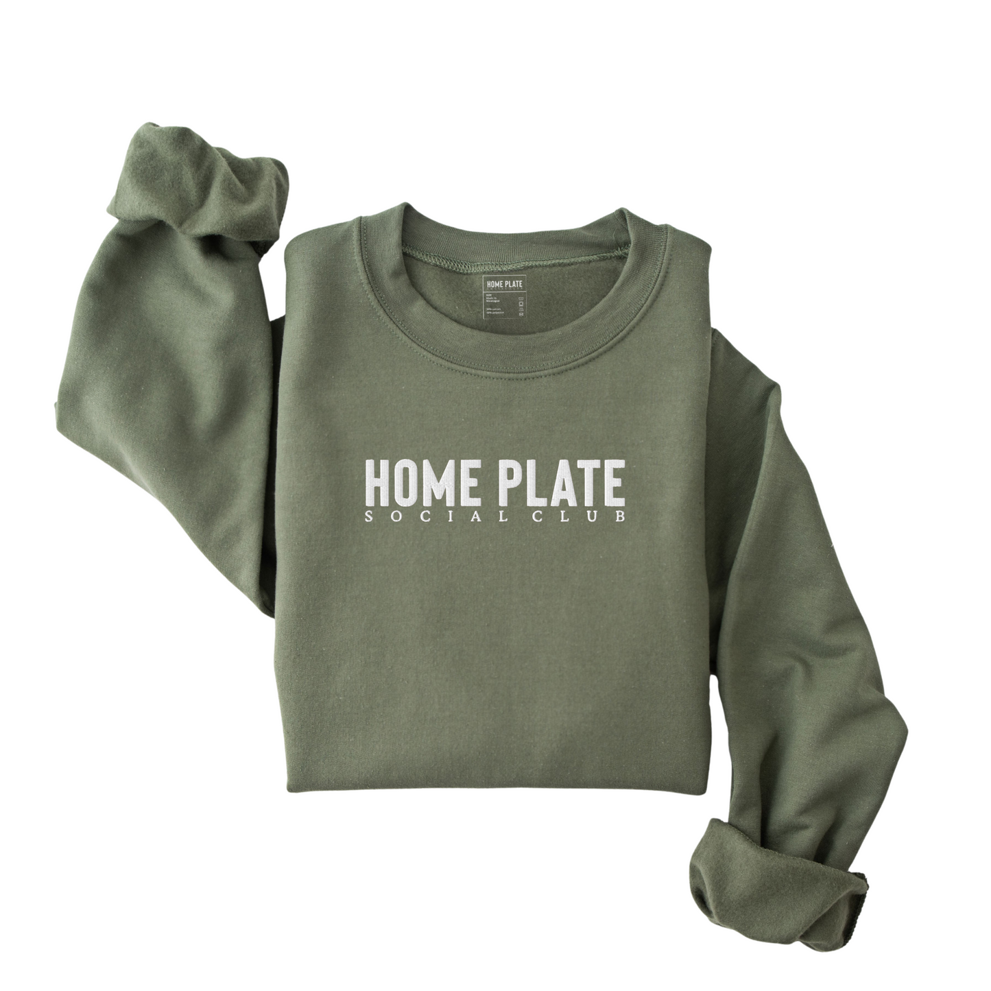 Home Plate Social Club Embroidered Sweatshirt