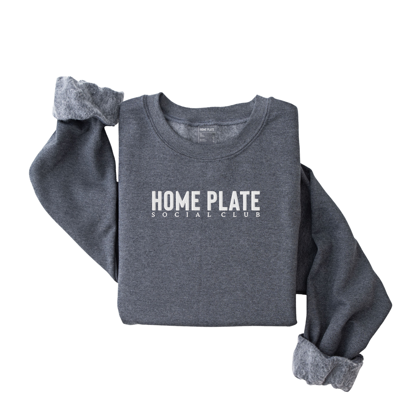 Home Plate Social Club Embroidered Sweatshirt