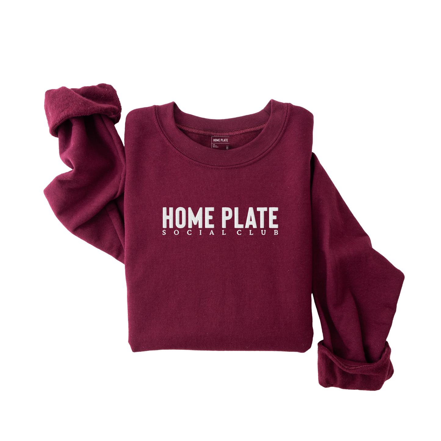 Home Plate Social Club Embroidered Sweatshirt