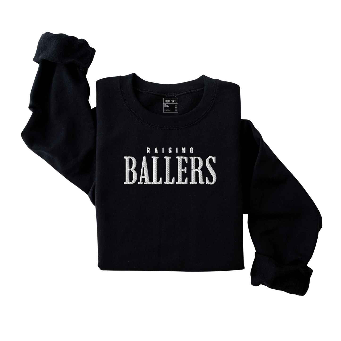 Raising Ballers Embroidered Sweatshirt