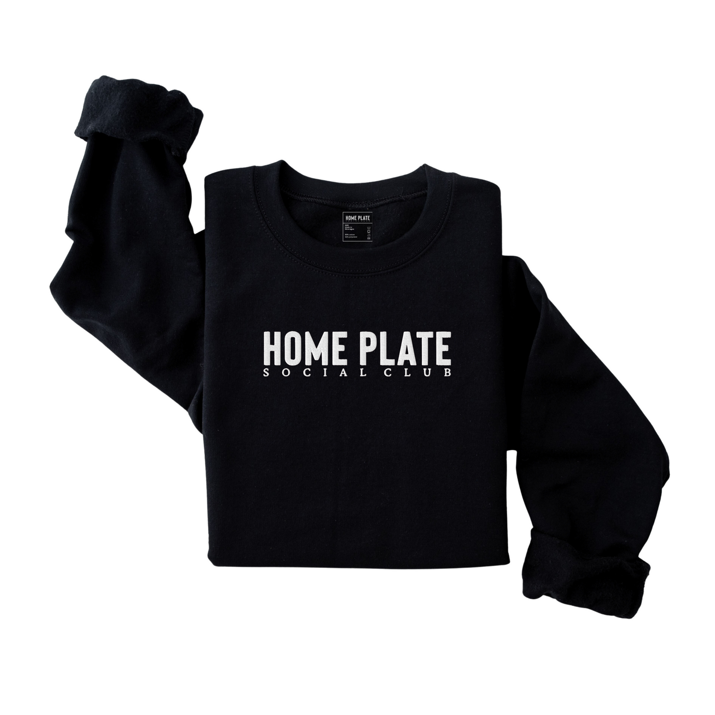 Home Plate Social Club Embroidered Sweatshirt