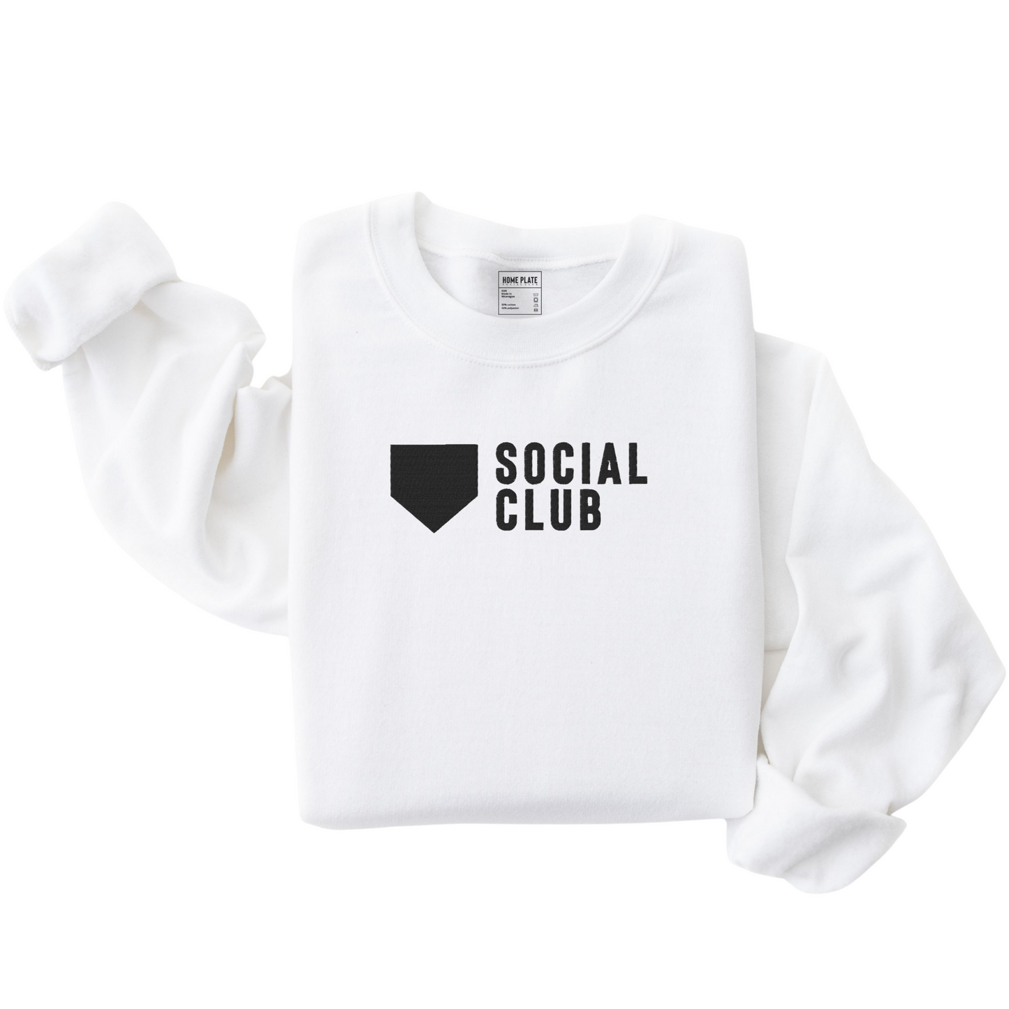 Home Plate Social Club Embroidered Sweatshirt