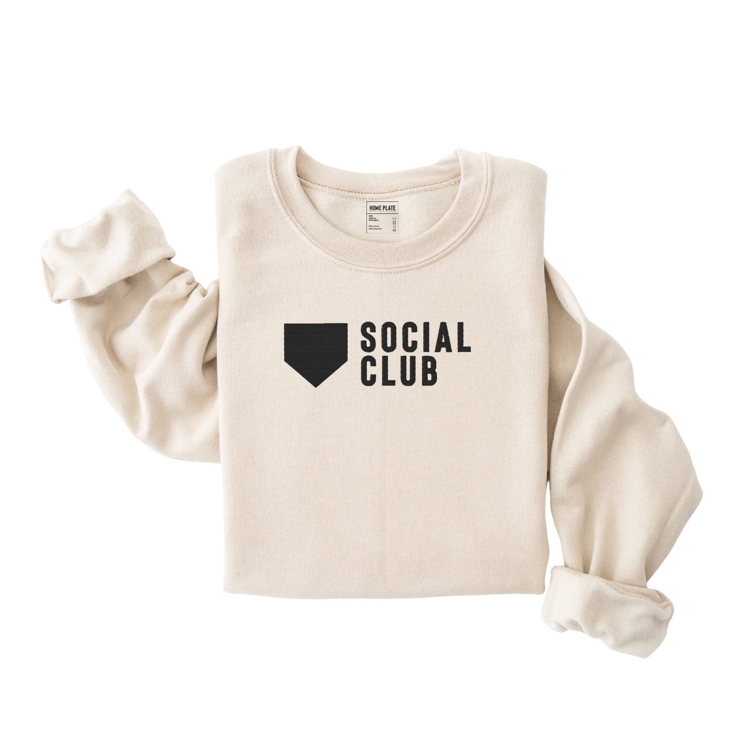 Home Plate Social Club Embroidered Sweatshirt