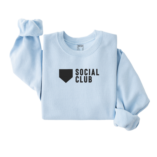 Home Plate Social Club Embroidered Sweatshirt